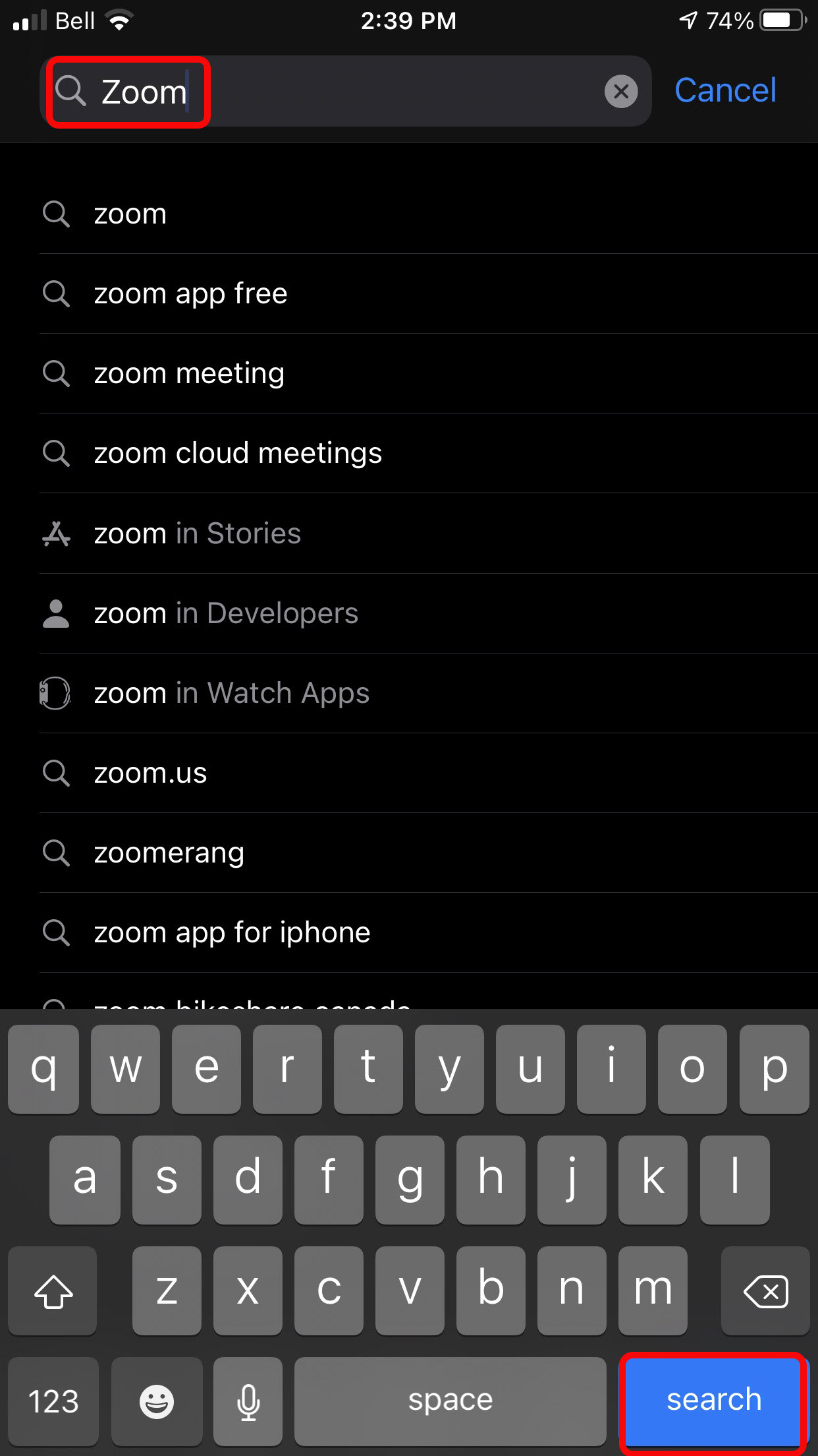 Zoom Installation iOS Devices The Michener Institute Helpdesk